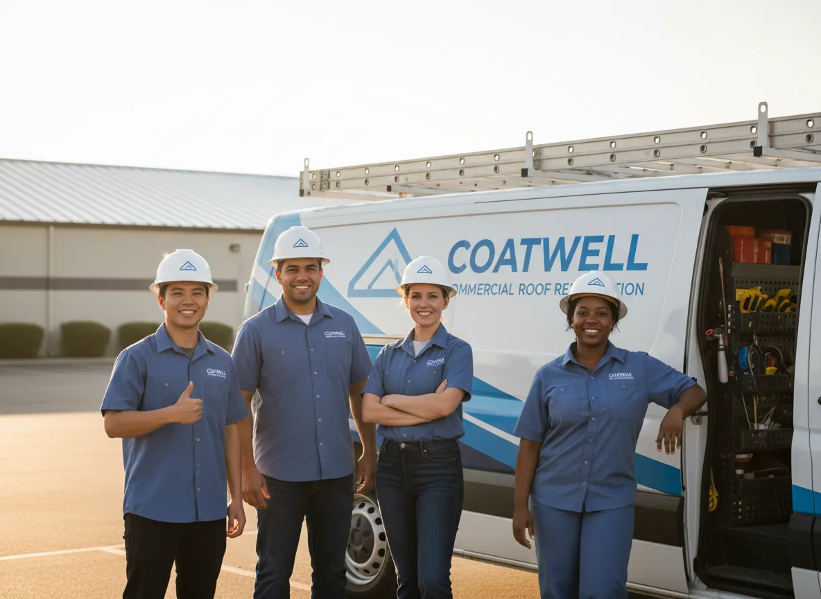 Commercial roof coating company in Suwanee, GA